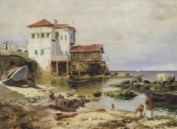 Beirut by Vasiliy Polenov, hand-painted oil painting reproduction