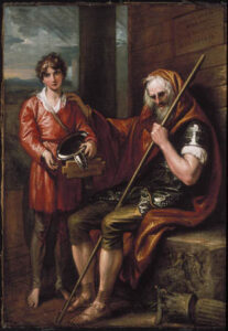 Belisarius and the Boy by Benjamin West, hand-painted oil painting reproduction