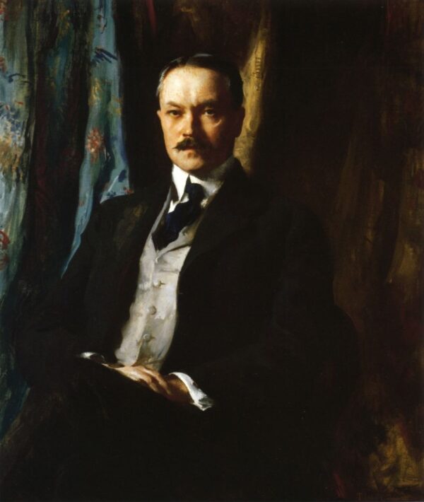 Benjamin Rush by Edmund Tarbell, hand-painted oil painting reproduction