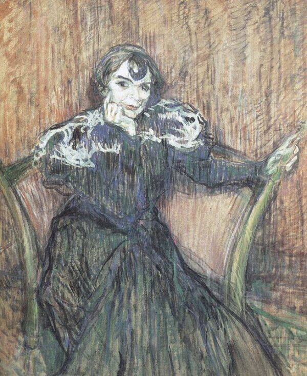 Berthe Bady by Toulouse-Lautrec, hand-painted oil painting reproduction