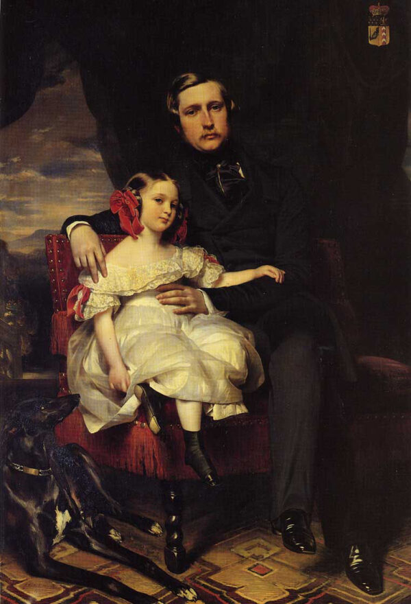 Napoleon Alexandre Louis Joseph Berthier by Franz Xavier Winterhalter, hand-painted oil painting reproduction