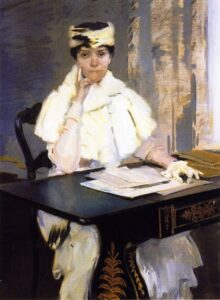 Bessie Vance Brooks by Cecilia Beaux, hand-painted oil painting reproduction