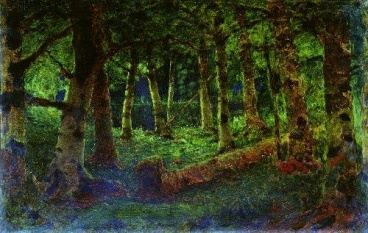 Birch Forest Forest 1880 by Arkhip Kuindzhi, hand-painted oil reproduction