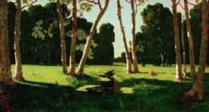 Birchwood 1 1879 by Arkhip Kuindzhi, hand-painted oil painting reproduction