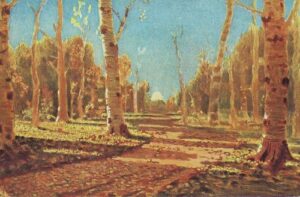 Birchwood 2 1880 by Arkhip Kuindzhi, hand-painted oil painting reproduction