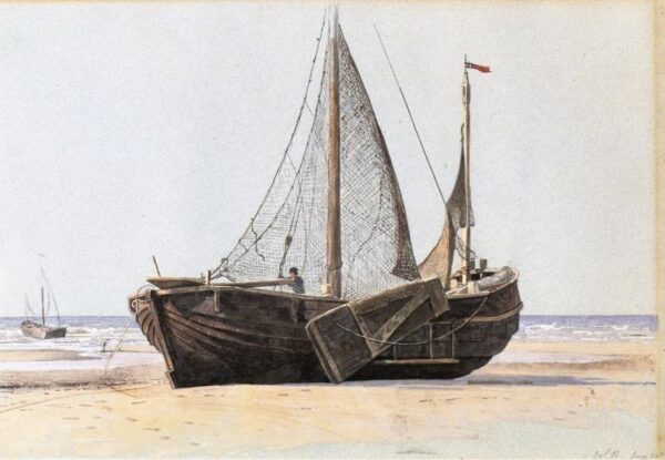 Blankenberg by William Stanley Haseltine, hand-painted oil painting reproduction