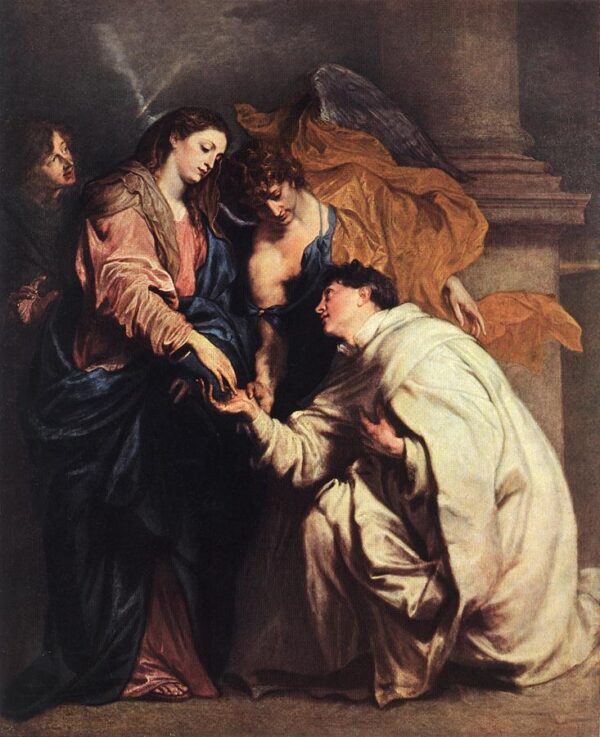 Blessed Joseph Hermann by Sir Anthony van Dyck, hand-painted oil painting reproduction
