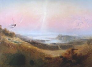 The Celestial City and River of Bliss by John Martin, hand-painted oil painting reproduction