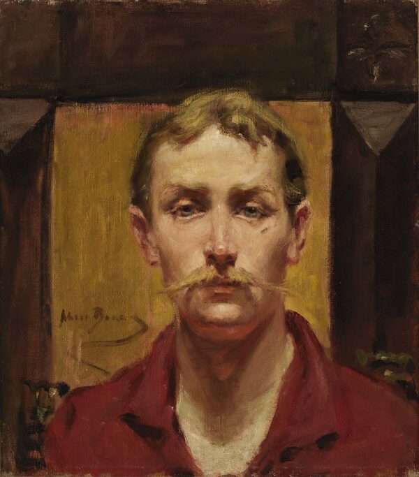 Blonde Man by Alice Pike Barney, hand-painted oil painting reproduction