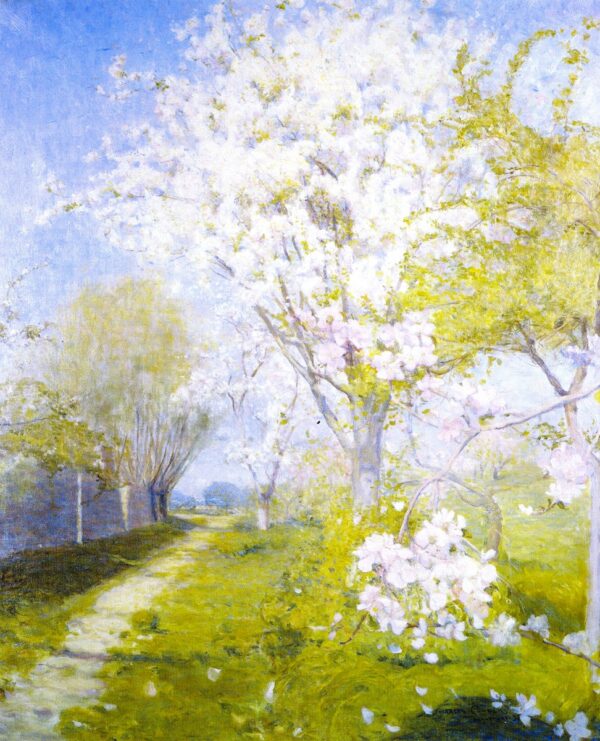 Blossom at Dennemont by Charles Conder, hand-painted oil painting reproduction