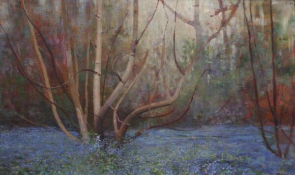 Bluebells by Benjamin Haughton, hand-painted oil painting reproduction