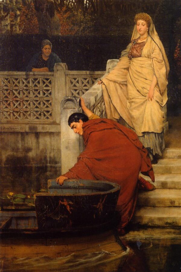 Boating by Lawrence Alma-Tadema, hand-painted oil painting reproduction