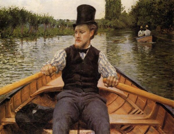Boating Party by Gustave Caillebotte, hand-painted oil painting reproduction