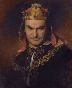 Bogumil Dawison as Richard III by Friedrich von Amerling, hand-painted oil painting reproduction