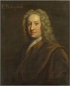 Henry St. John, 1st Viscount Bolingbroke by Charles Jervas, hand-painted oil painting reproduction