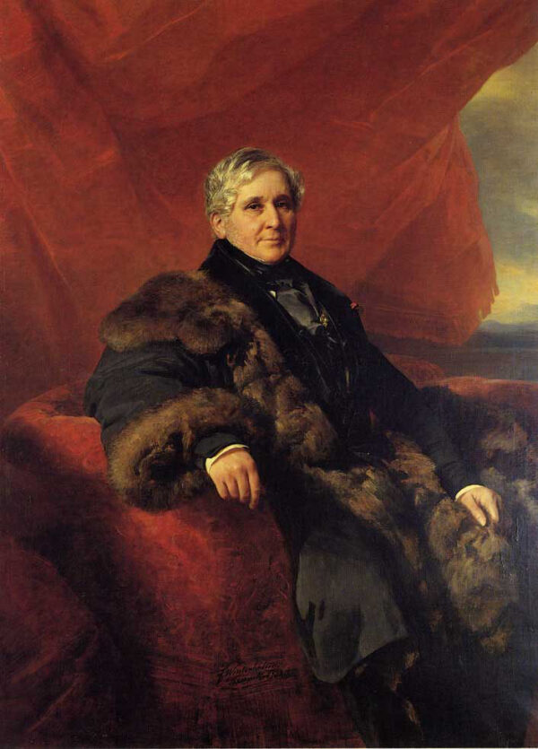 Charles-Jerome, Comte Pozzo di Borgo by Franz Xavier Winterhalter, hand-painted oil painting reproduction