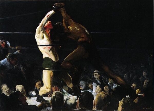 Both Members of This Club by George Bellows, hand-painted oil painting reproduction