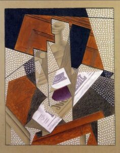 Bottle by Juan Gris, hand-painted oil painting reproduction