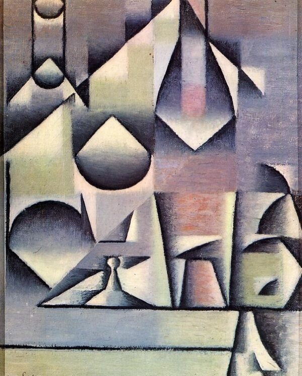 Bottle and Pitcher by Juan Gris, hand-painted oil painting reproduction