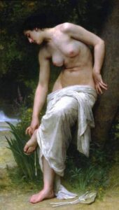 After Bath by William Bouguereau, hand-painted oil painting reproduction