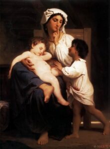 Asleep at Last by William Bouguereau, hand-painted oil painting reproduction