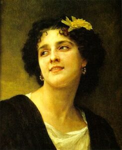 Dark Beauty by William Bouguereau, hand-painted oil painting reproduction