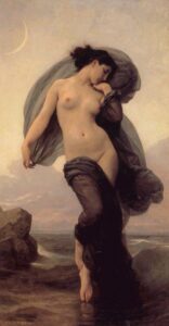 Evening Mood by William Bouguereau, hand-painted oil painting reproduction
