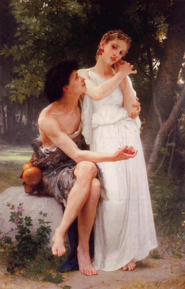 First Jewels by William Bouguereau, hand-painted oil painting reproduction