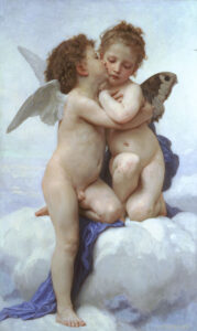 First Kiss by William Bouguereau, hand-painted oil painting reproduction