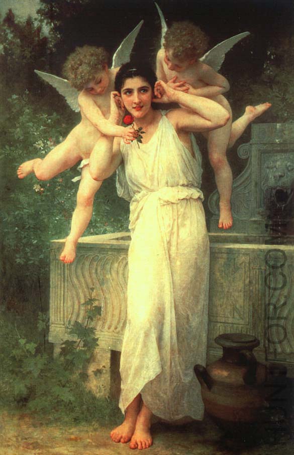 Innocence by William Bouguereau, hand-painted oil reproduction