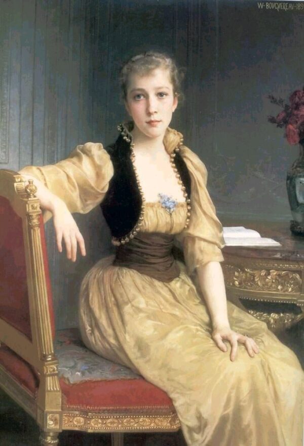 Lady Maxwell by William Bouguereau, hand-painted oil painting reproduction