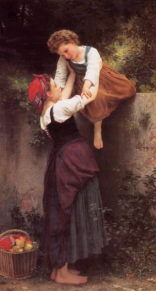 Little Marauders by William Bouguereau, hand-painted oil painting reproduction