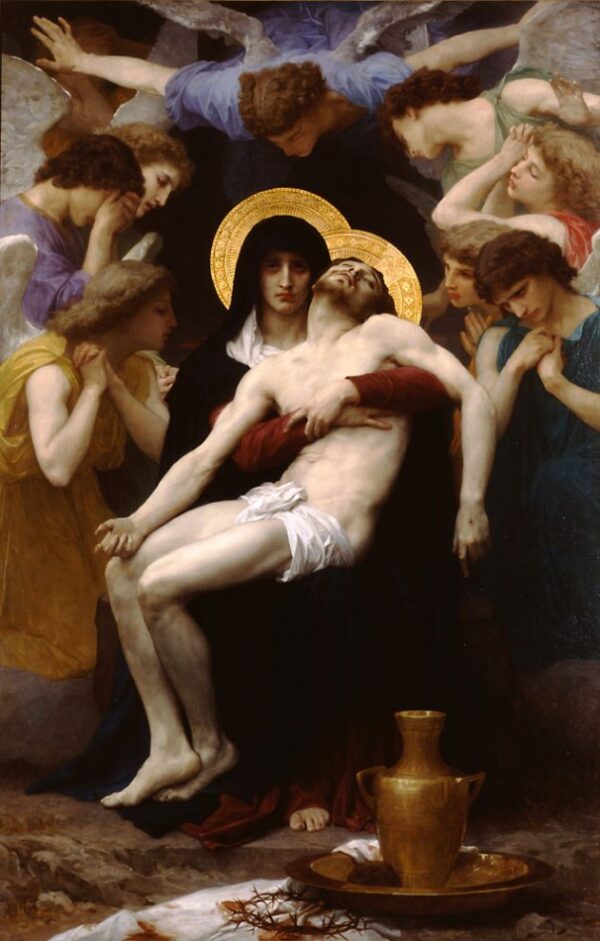 Pieta by William Bouguereau, hand-painted oil painting reproduction