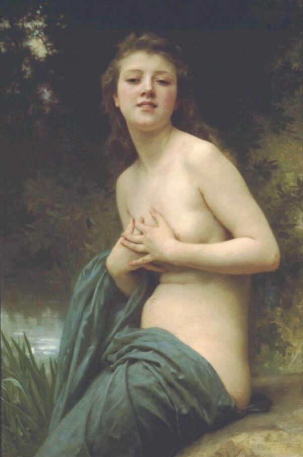 Spring Breeze by William Bouguereau, hand-painted oil painting reproduction