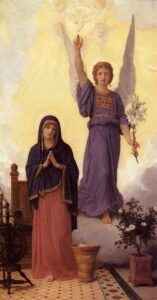 The Annunciation by William Bouguereau, hand-painted oil painting reproduction