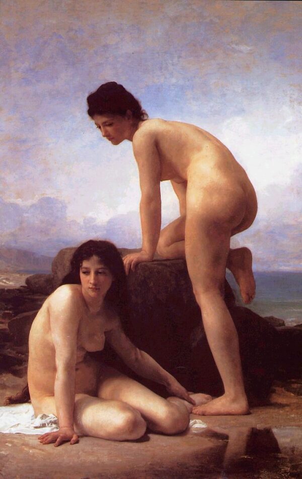 The Bathers by William Bouguereau, hand-painted oil painting reproduction