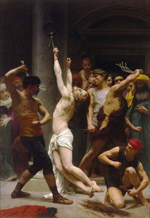 The Flagellation of Christ by William Bouguereau, hand-painted oil painting reproduction