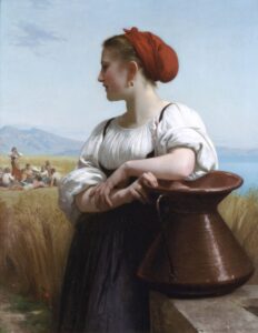 The Gleaner by William Bouguereau, hand-painted oil painting reproduction