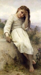 The Little Thief by William Bouguereau, hand-painted oil painting reproduction
