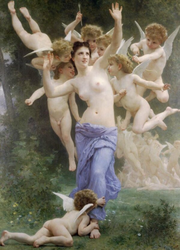 The Wasp by William Bouguereau, hand-painted oil painting reproduction