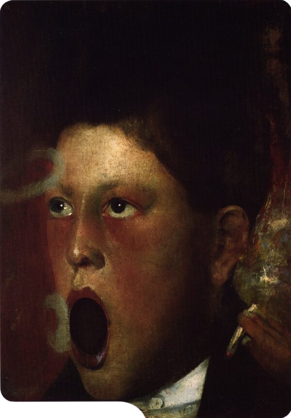 Boy Smoking by Joseph Decker, hand-painted oil painting reproduction