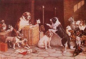 Breach of Promise Suit by C.M Coolidge, hand-painted oil painting reproduction
