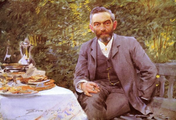 Breakfast in the Countryside by Anders Zorn, hand-painted oil painting reproduction