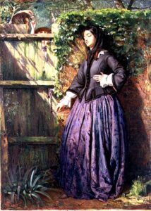 Broken Vows 1857 by Philip Hermogenes Calderon, hand-painted oil painting reproduction