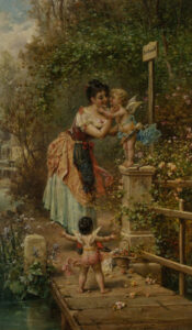 Bruckenzoll by Hans Zatzka, hand-painted oil painting reproduction