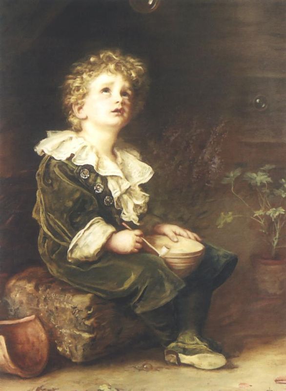 Bubbles by John Everett Millais, hand-painted oil reproduction
