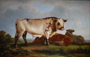 Bull by John Glover, hand-painted oil painting reproduction