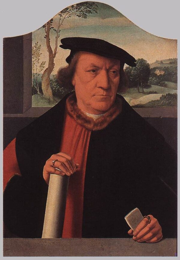 Burgomaster Arnold von Brauweiler by Barthel Bruyn, hand-painted oil painting reproduction