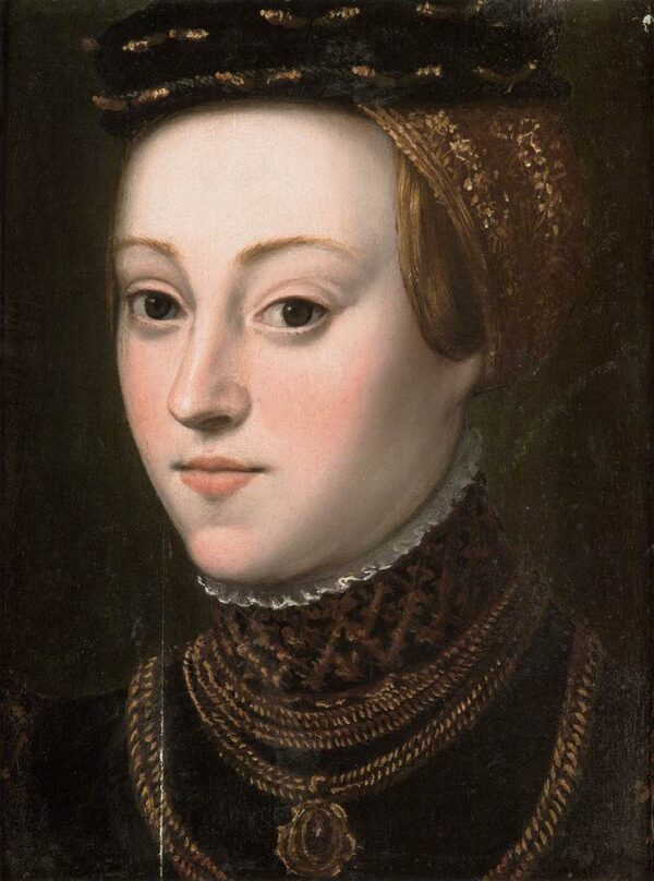 Bust of a Daughter of Ferdinand I by Giuseppe Arcimboldo, hand-painted oil painting reproduction