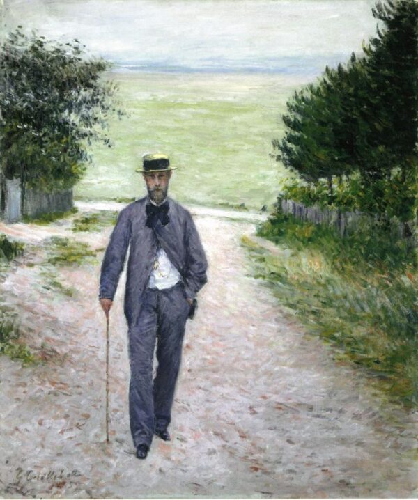 By The Sea by Gustave Caillebotte, hand-painted oil painting reproduction